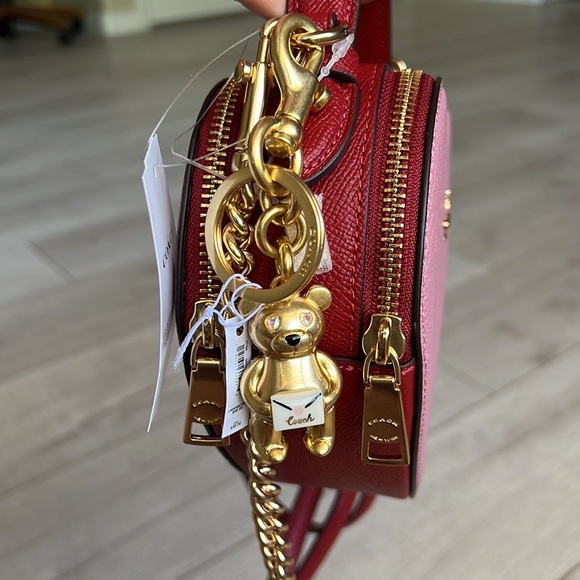 Coach Heart Crossbody In Colorblock & Charm - Picture 3 of 16